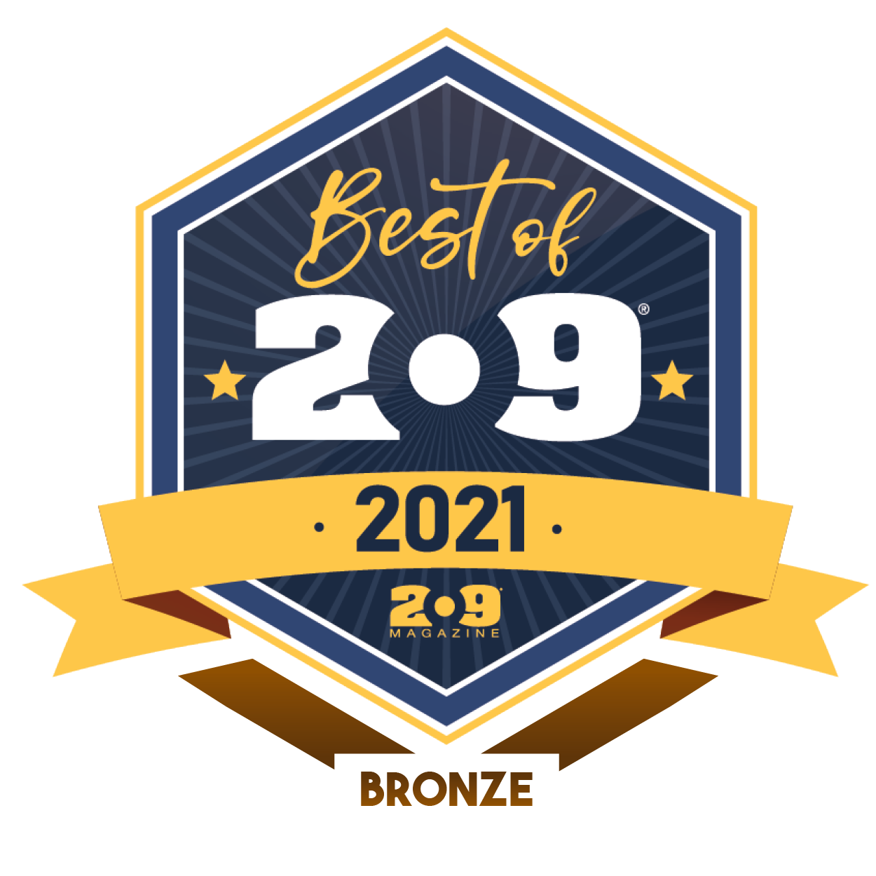 2021 Best of 209 award