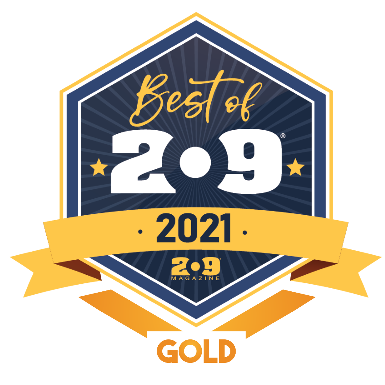 2021 Best of 209 award